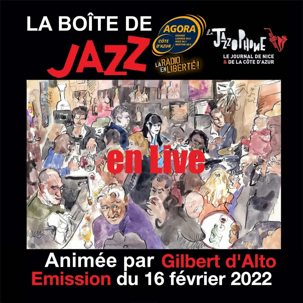 #Radio & #Podcast : La Boîte de Jazz en Live du 16 février 2022 spéciale Sharron McLeod & Pascal Masson 