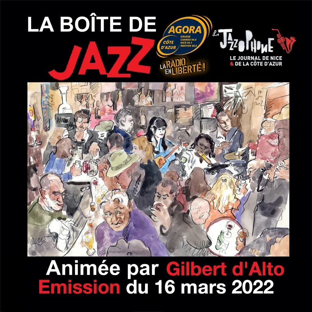 #Radio & #Podcast : La Boîte de Jazz en Live du 16 mars 2022 Spéciale Frédéric Viale