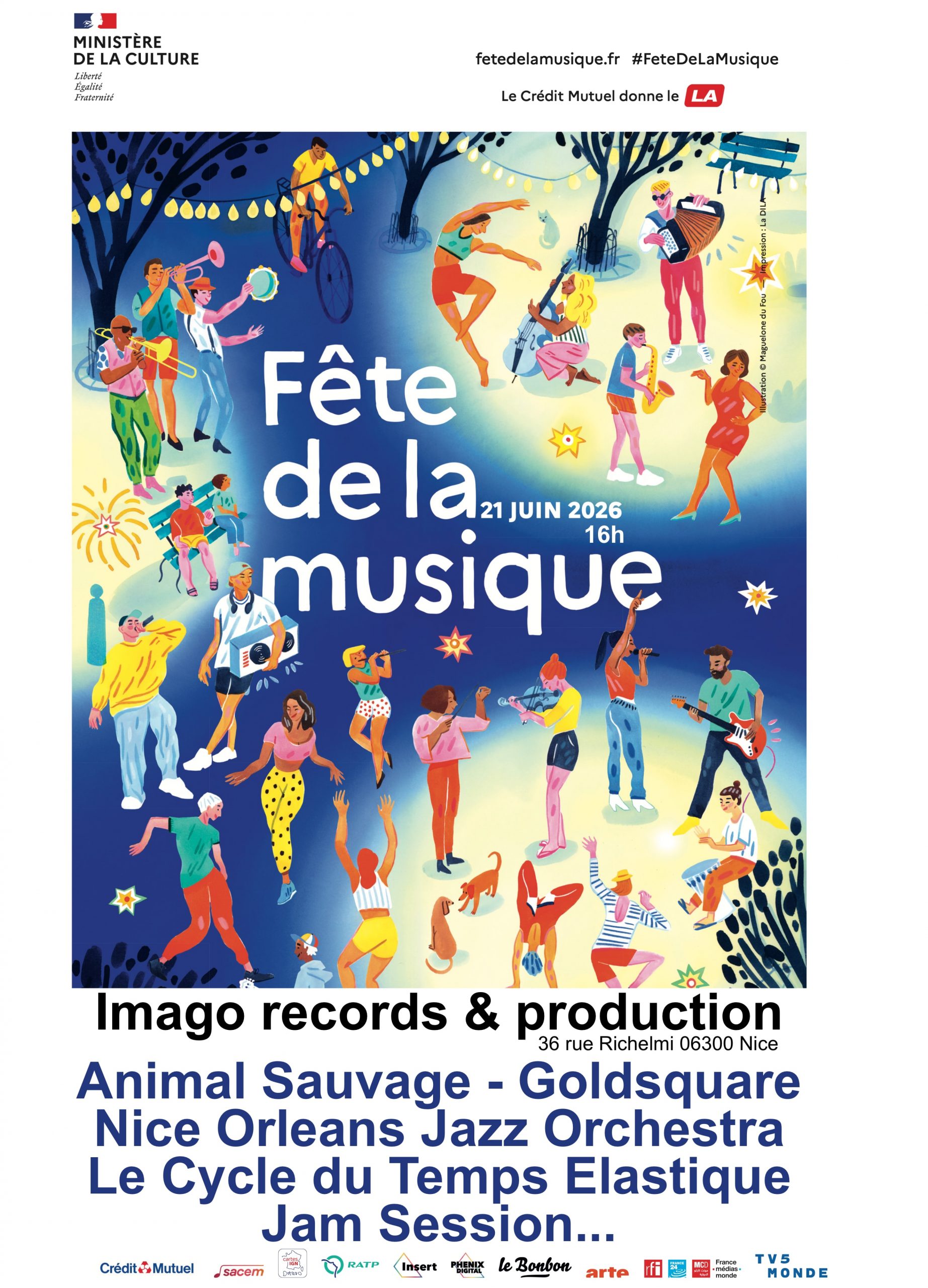 Fête de la Musique 2026 au 36 à Nice